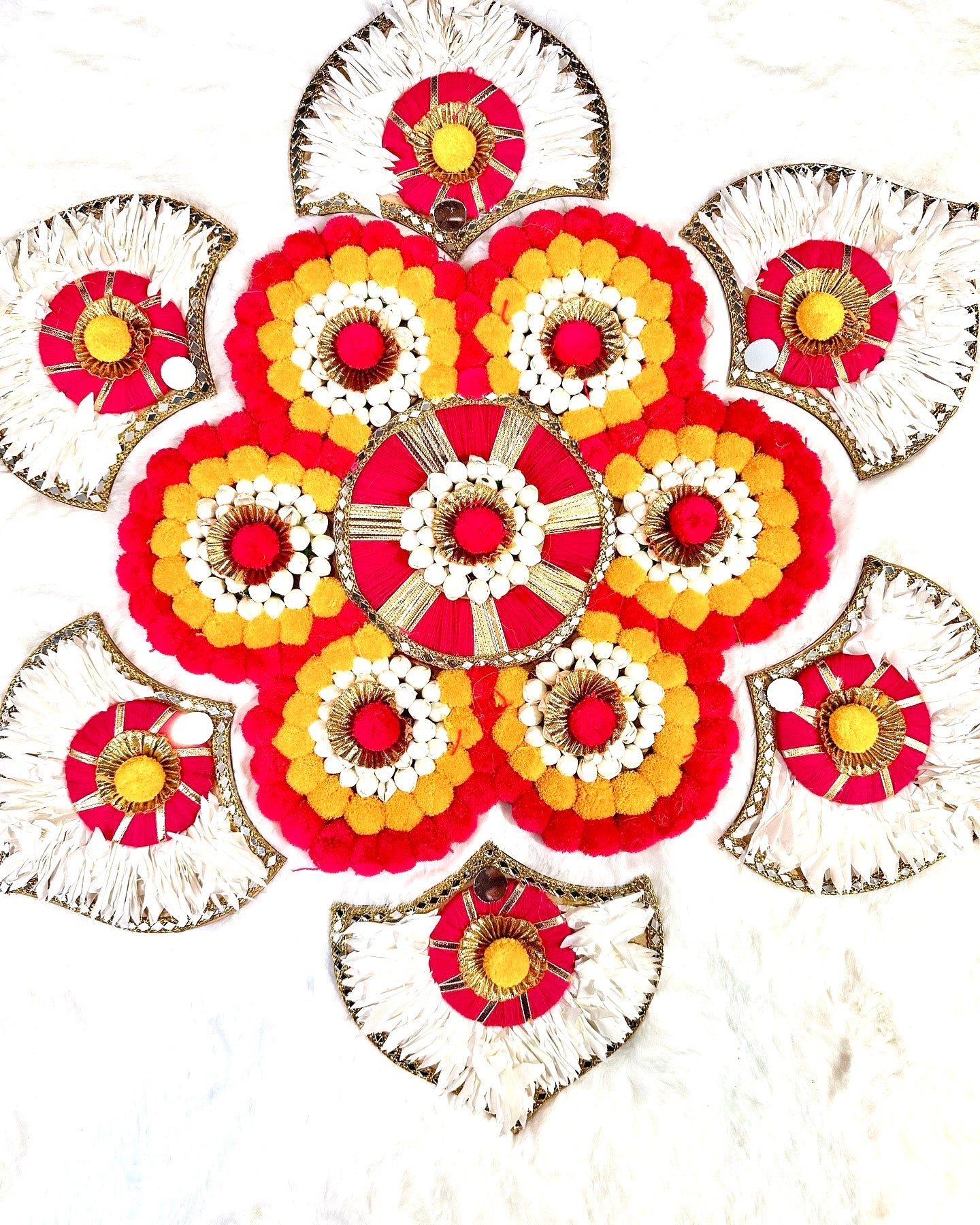 Pom Pom Rangoli