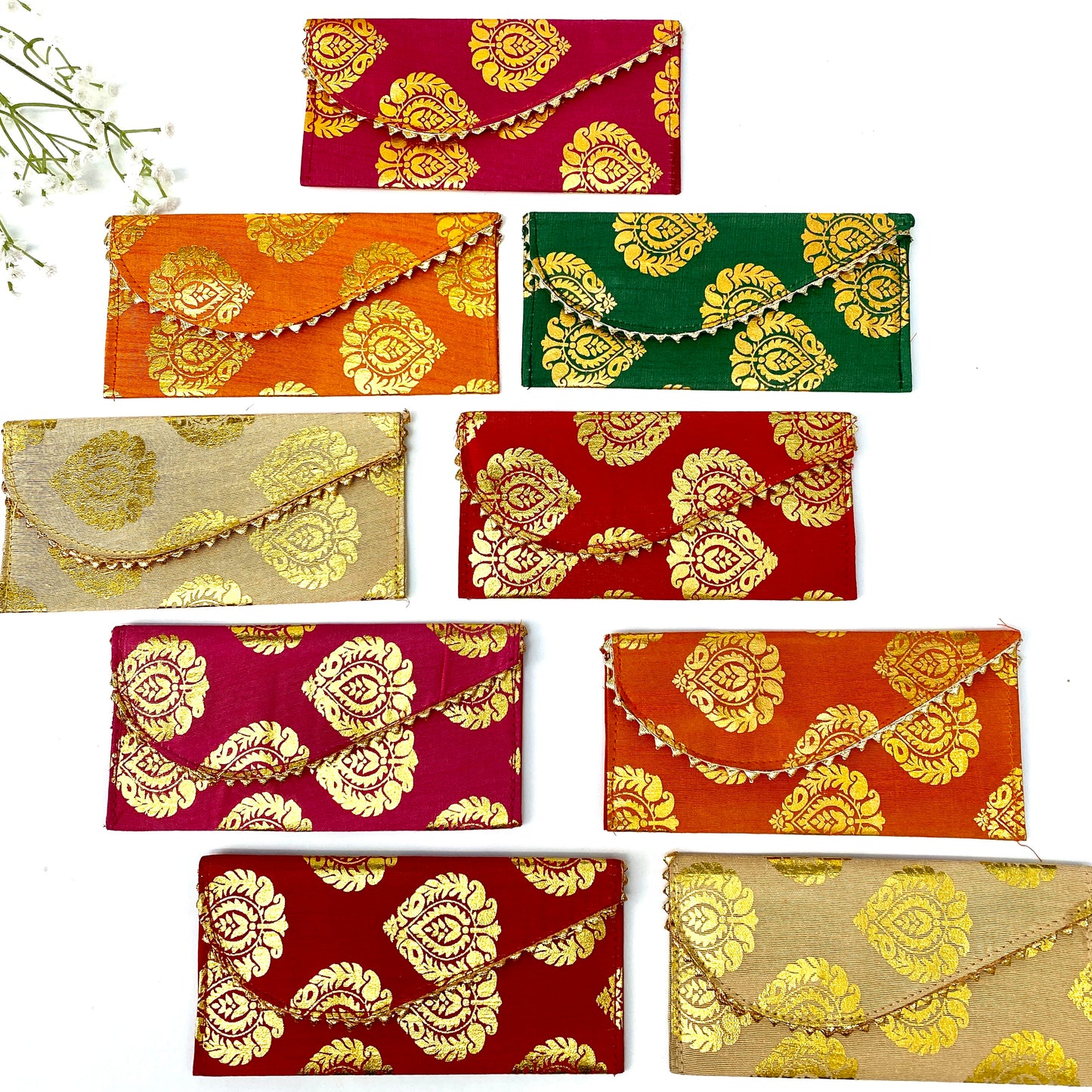 Gold Foil Shagun Envelopes