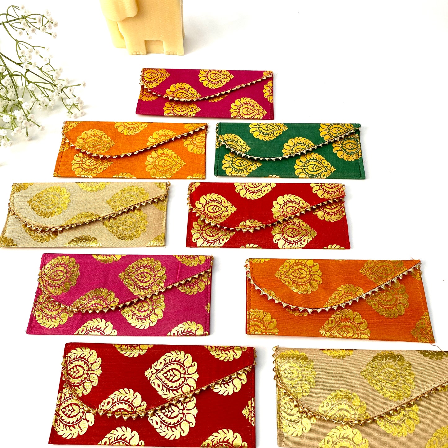 Gold Foil Shagun Envelopes