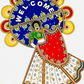 Welcome Acrylic Rangoli