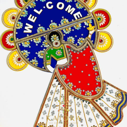 Welcome Acrylic Rangoli