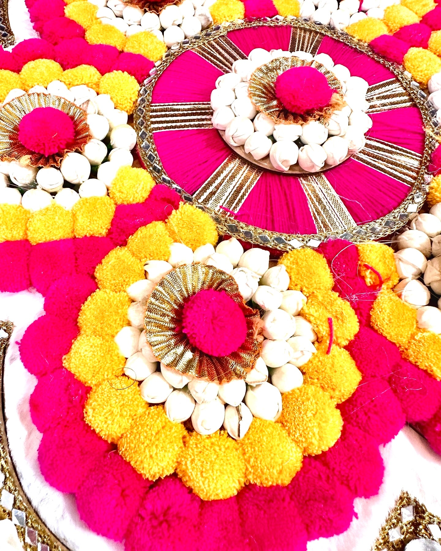 Pom Pom Rangoli