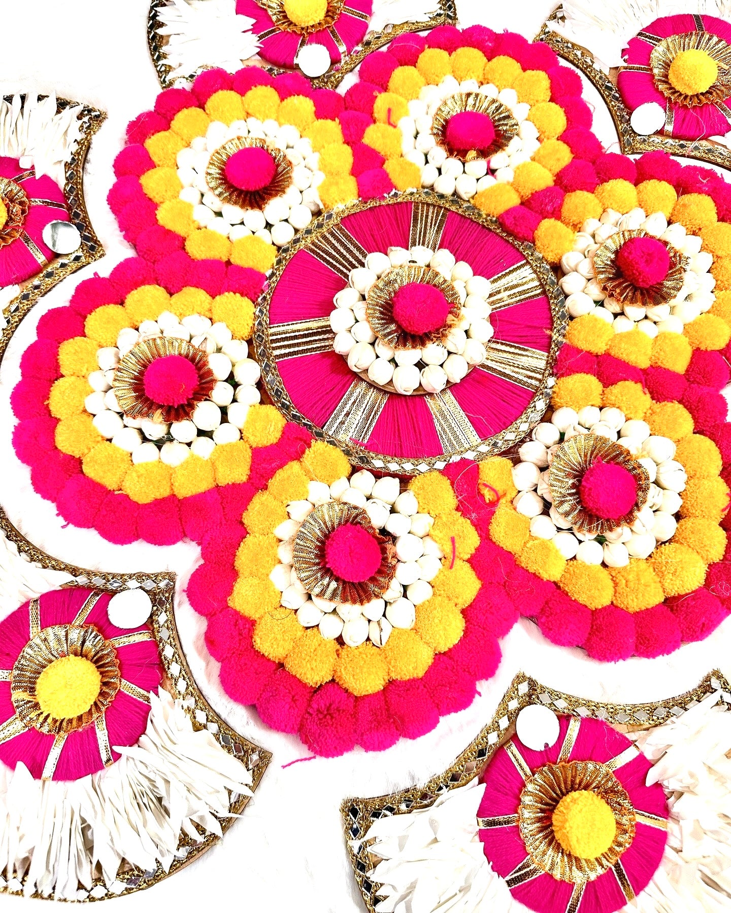 Pom Pom Rangoli
