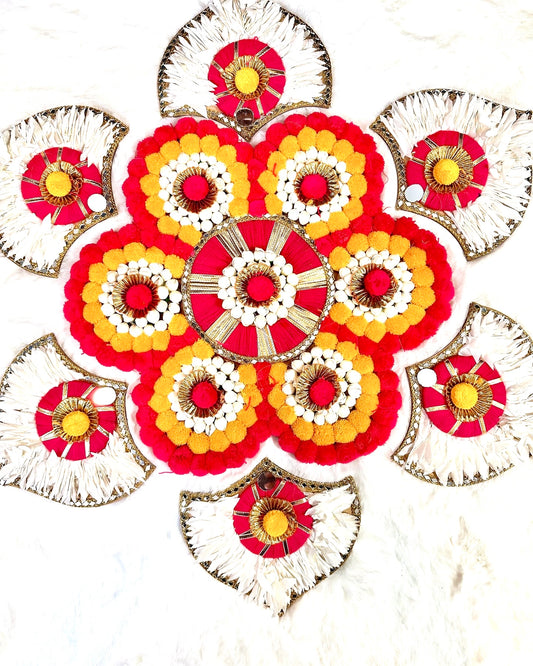 Pom Pom Rangoli