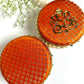 Brocade Stainless Steel Ladoo Box - 500 Grams