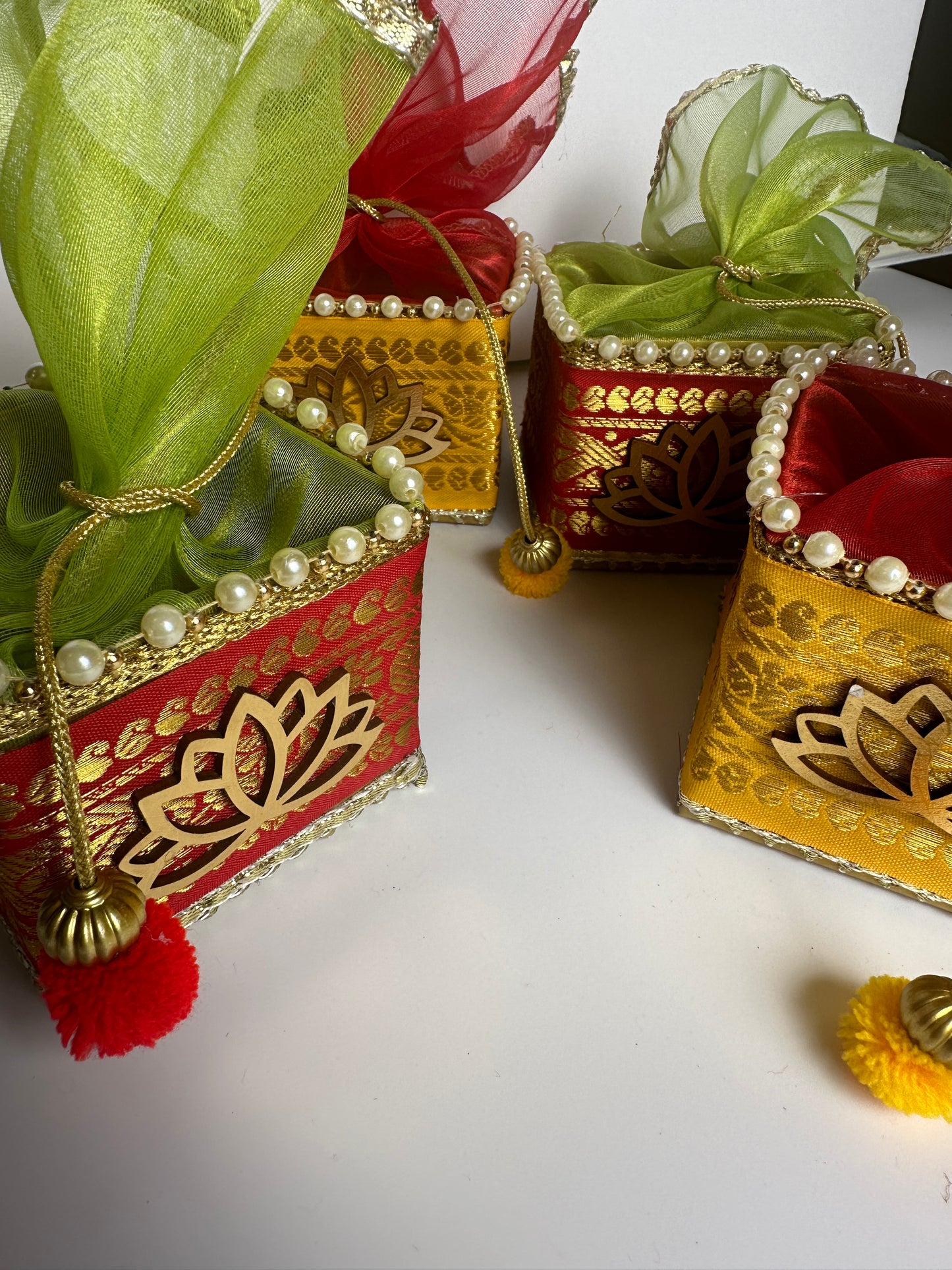 Ganesha/Lotus Potli Box