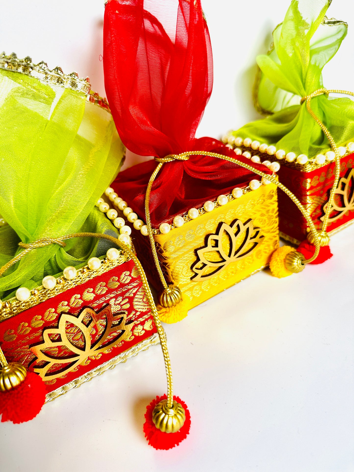 Ganesha/Lotus Potli Box