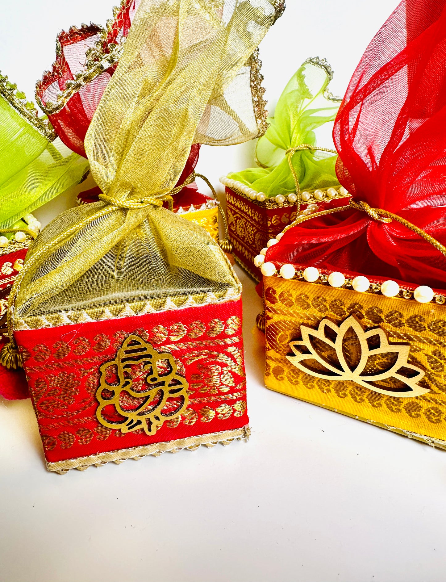 Ganesha/Lotus Potli Box