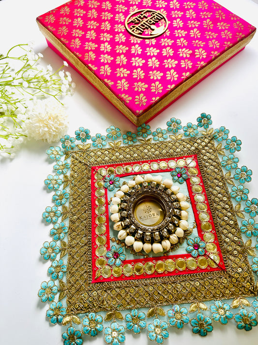Brocade Rangoli in a Box