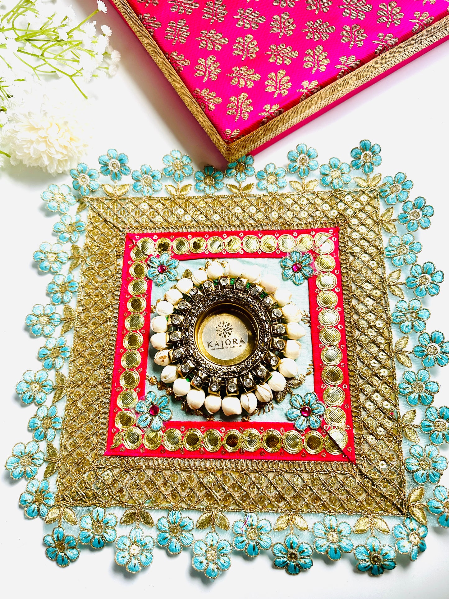 Brocade Rangoli in a Box