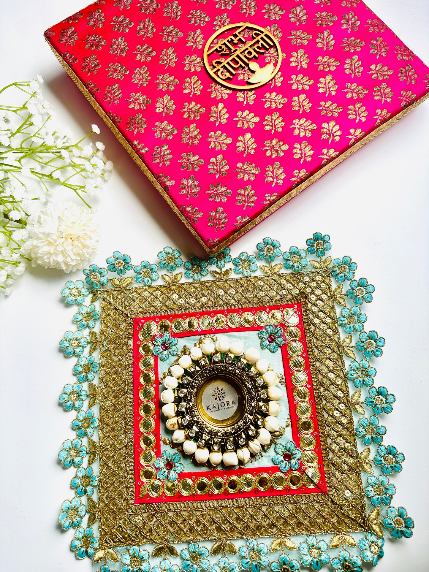 Brocade Rangoli in a Box