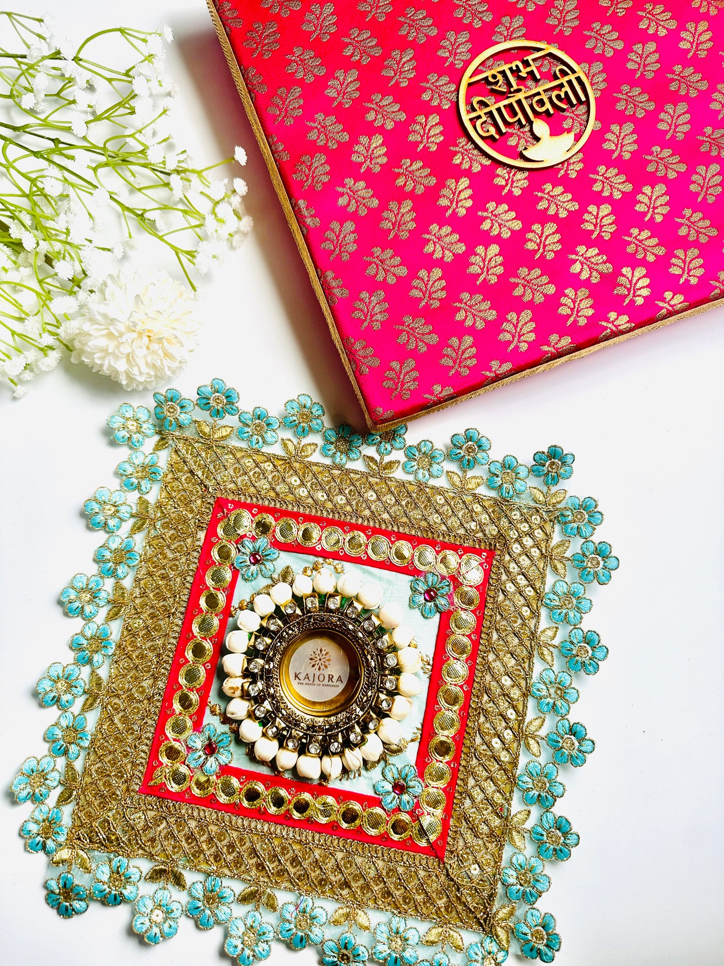 Brocade Rangoli in a Box