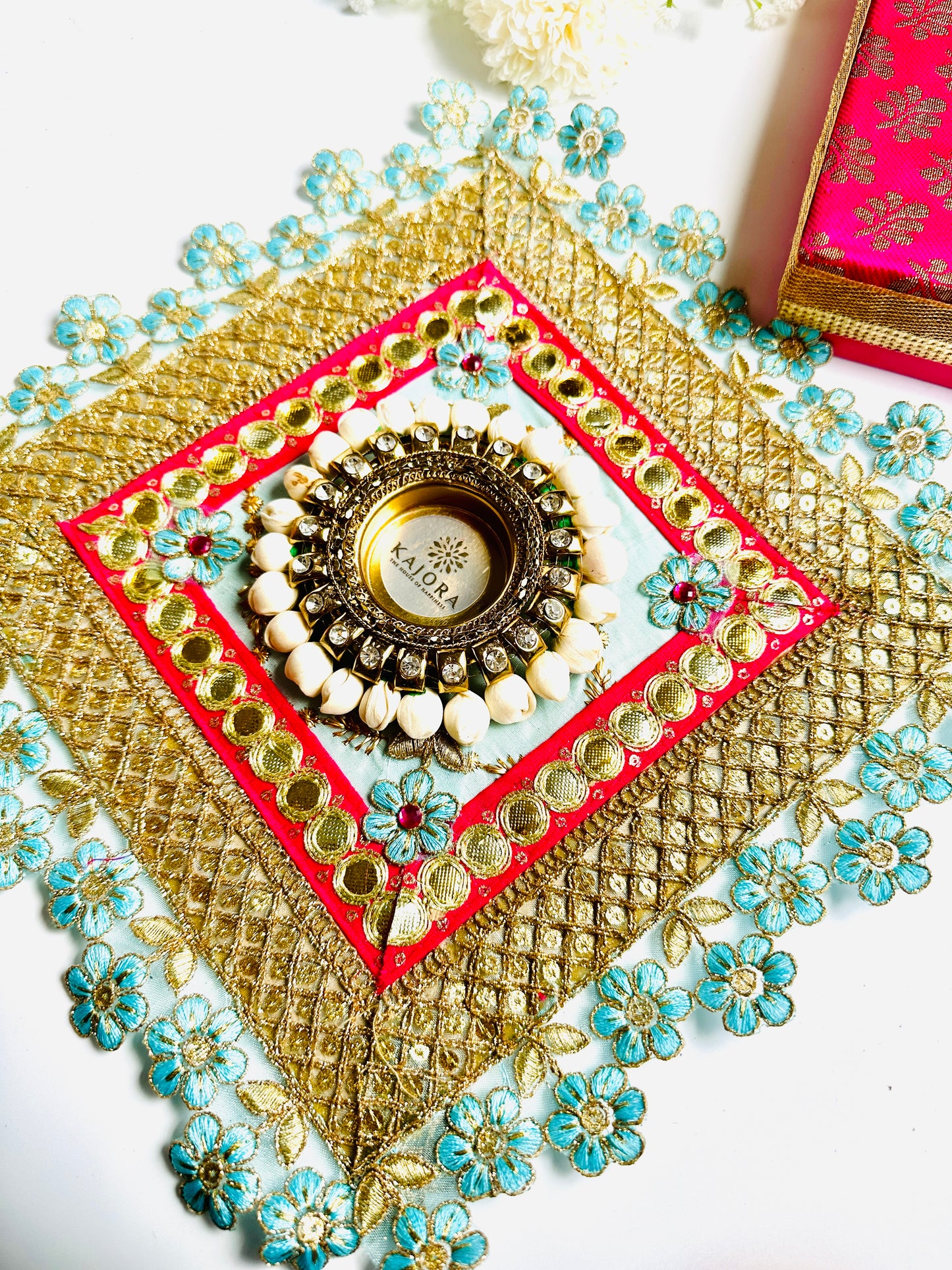 Brocade Rangoli in a Box