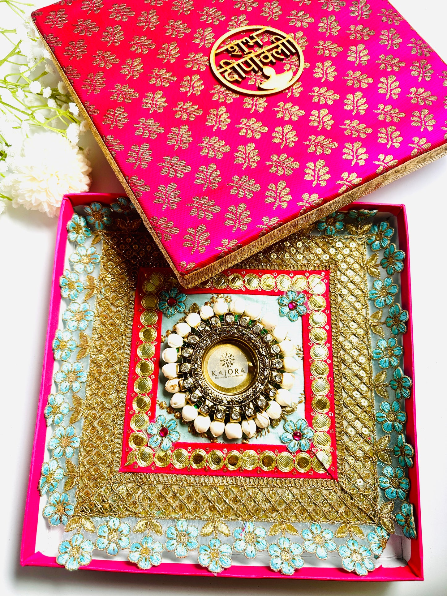 Brocade Rangoli in a Box
