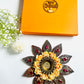 Floral Mirror Diya