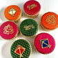 Brocade Stainless Steel Ladoo Box - 500 Grams