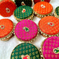 Brocade Stainless Steel Ladoo Box - 250 Grams