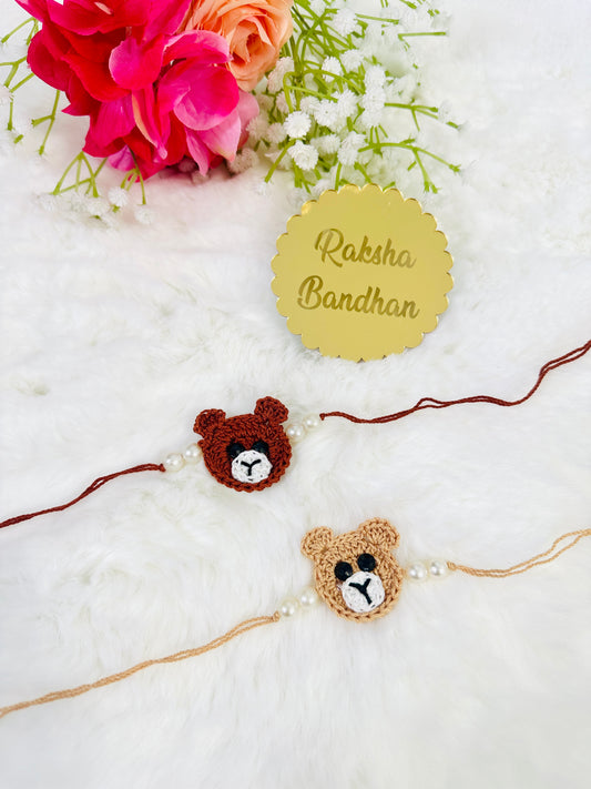 Handknit Rakhis
