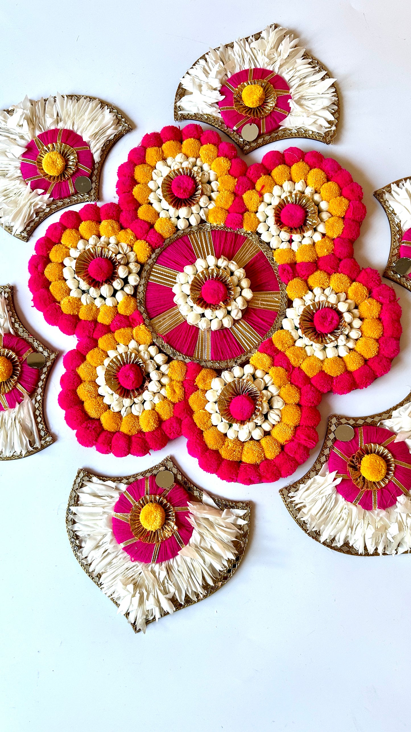 Pom Pom Rangoli
