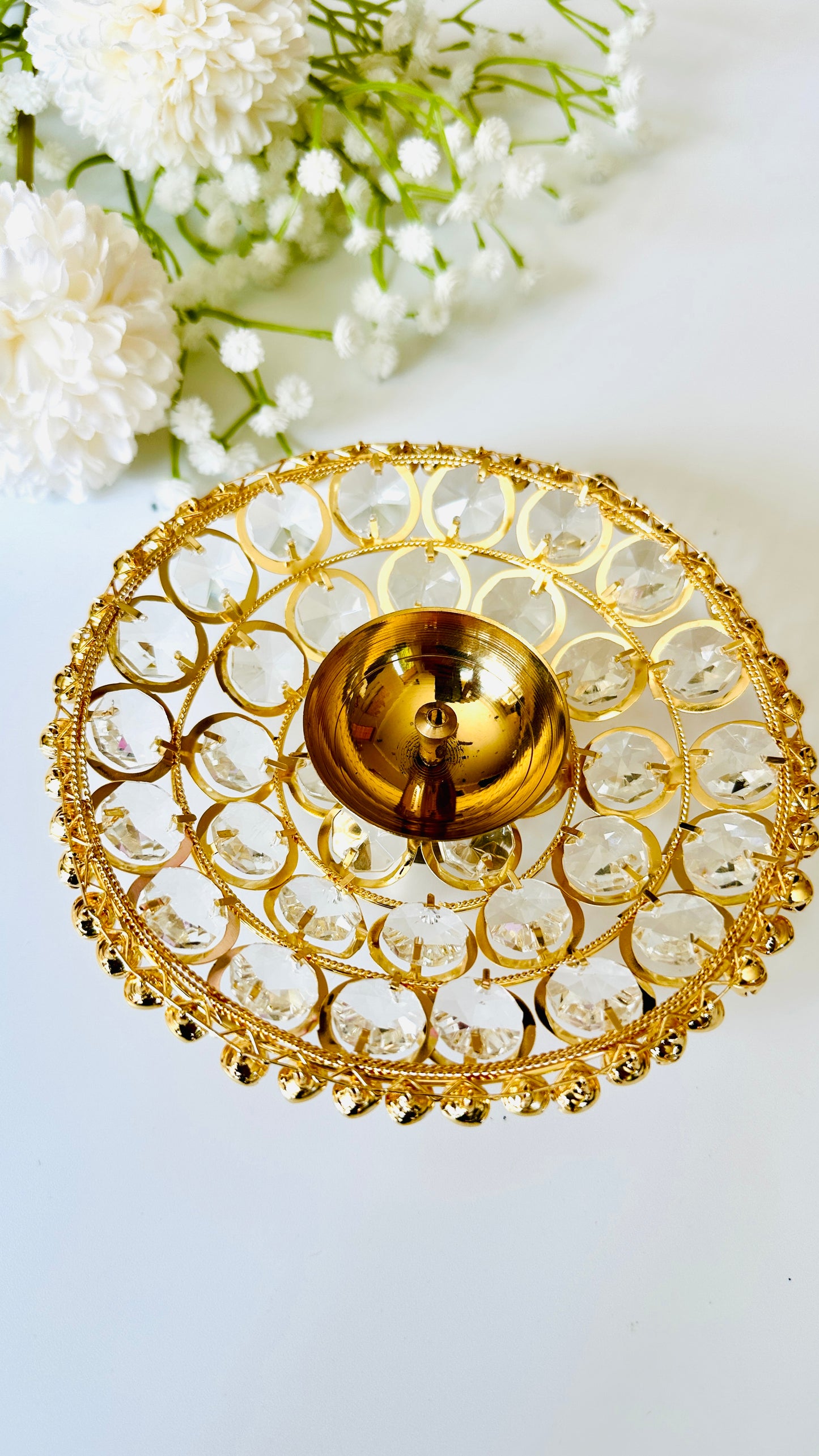 Urli Crystal Diya