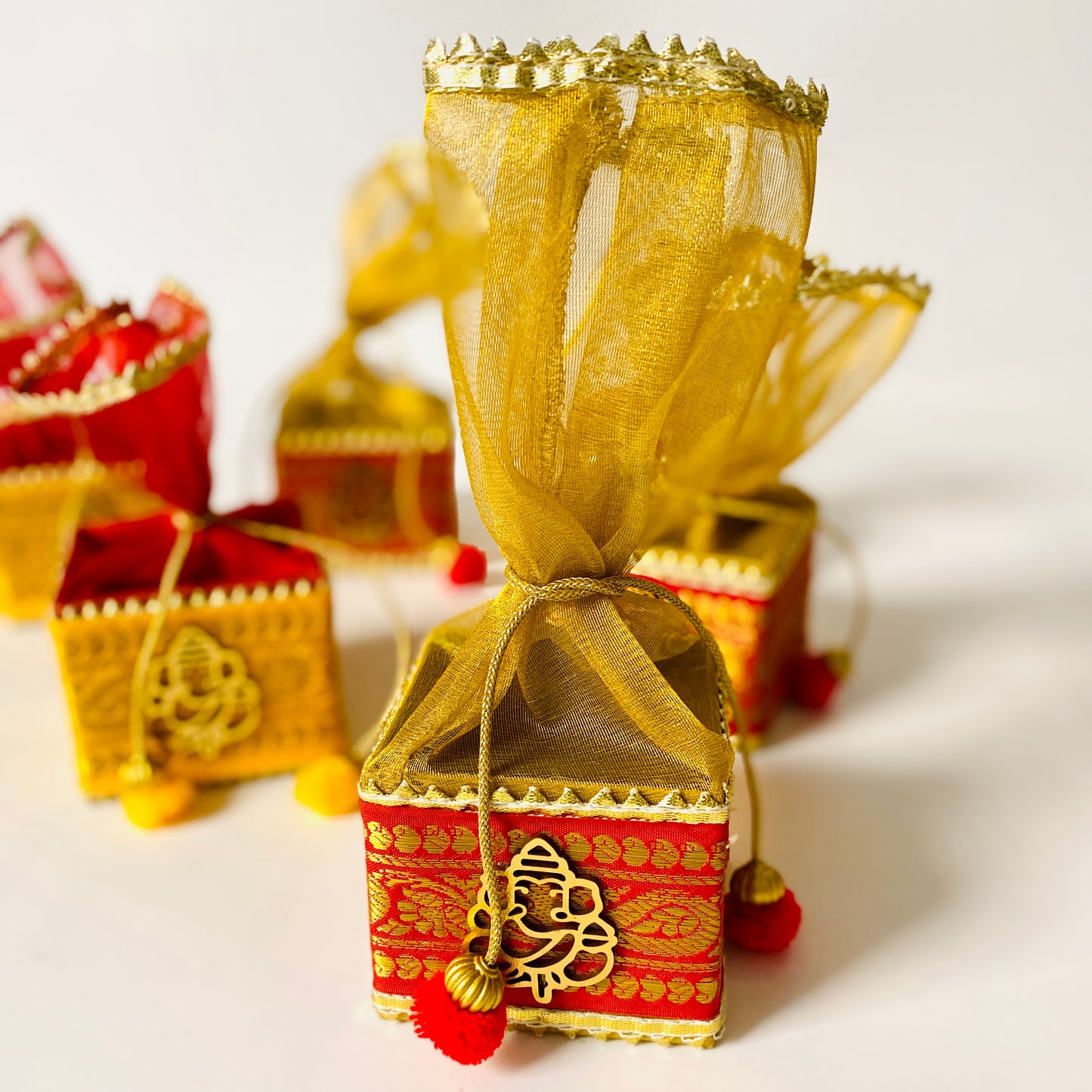 Ganesha/Lotus Potli Box