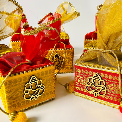 Ganesha/Lotus Potli Box