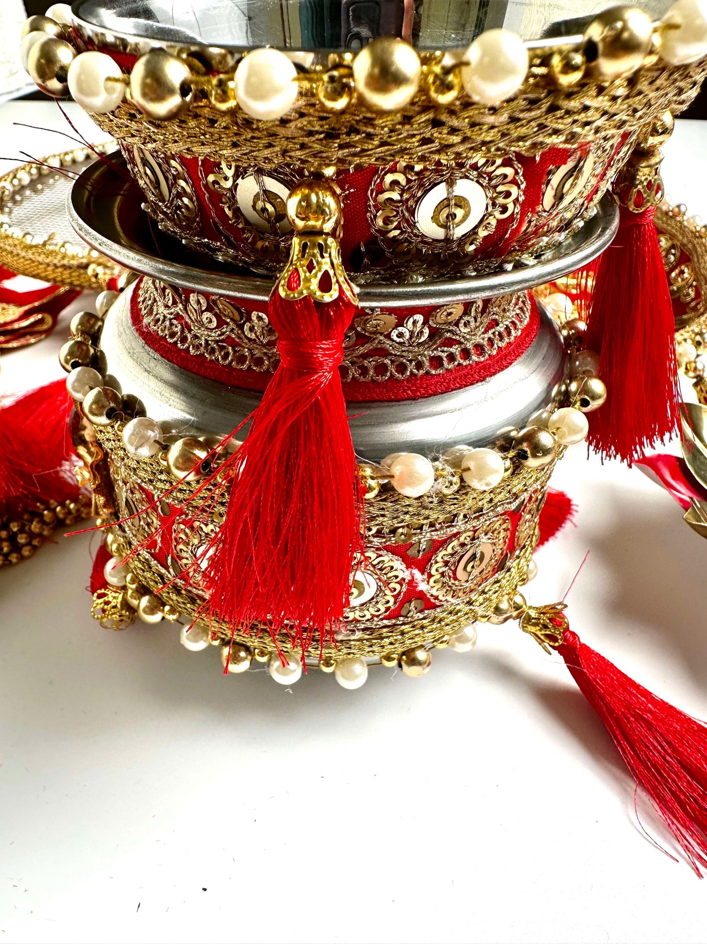Karwachauth Zari Thali