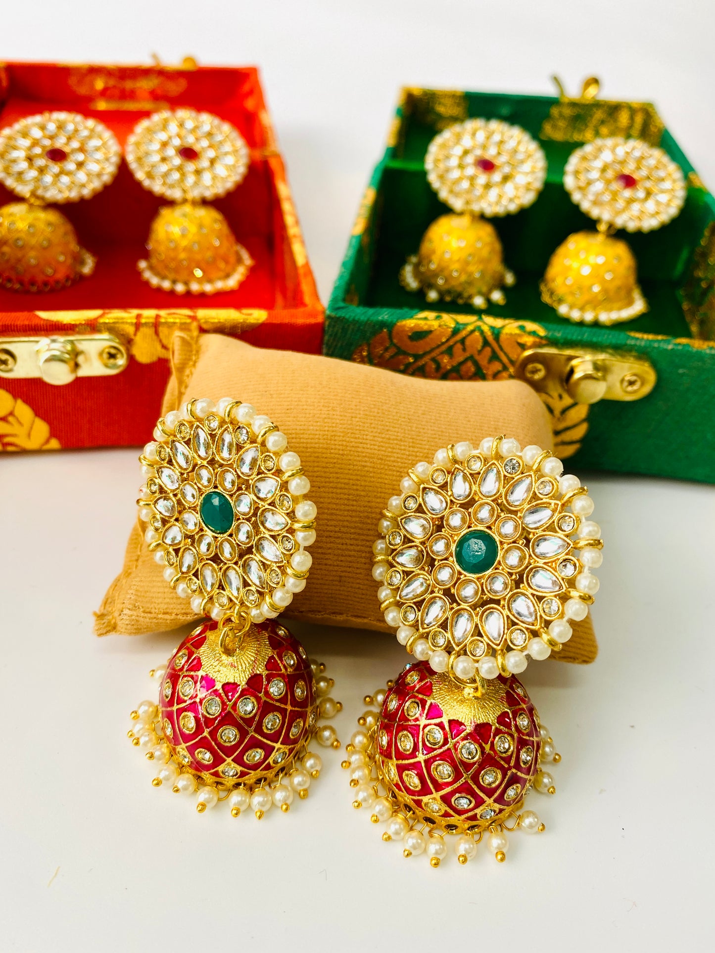 Meenakari Earrings