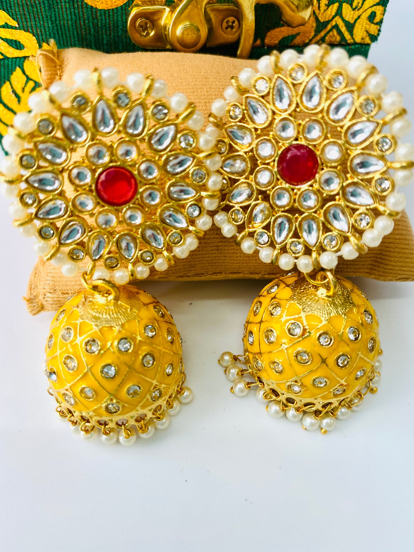 Meenakari Earrings