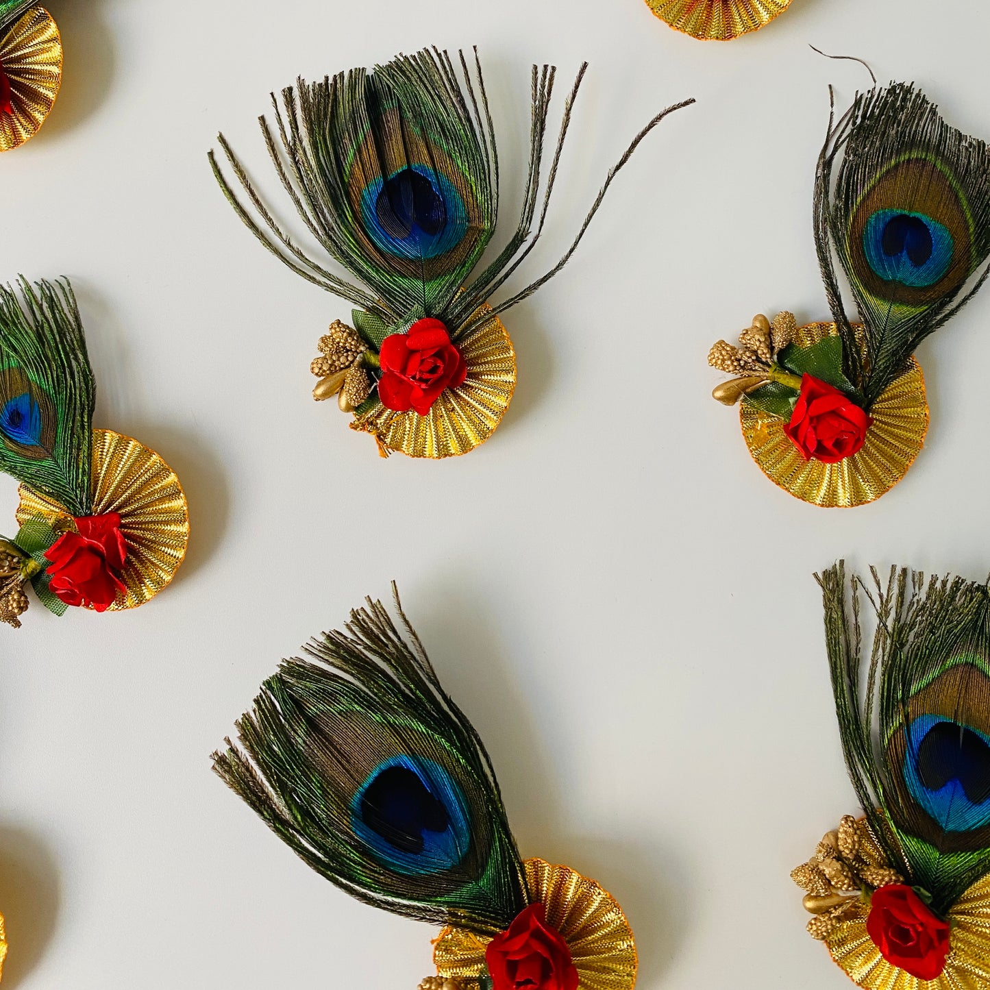 Peacock Brooches