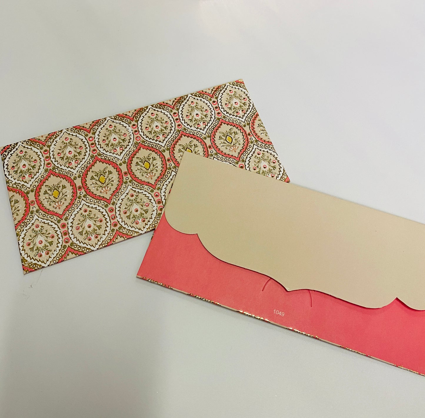 Mughal Floral Art Paper Envelope
