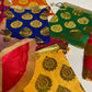 Paan Booti Silk Potli Bags