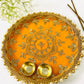 Zari Pooja Thali