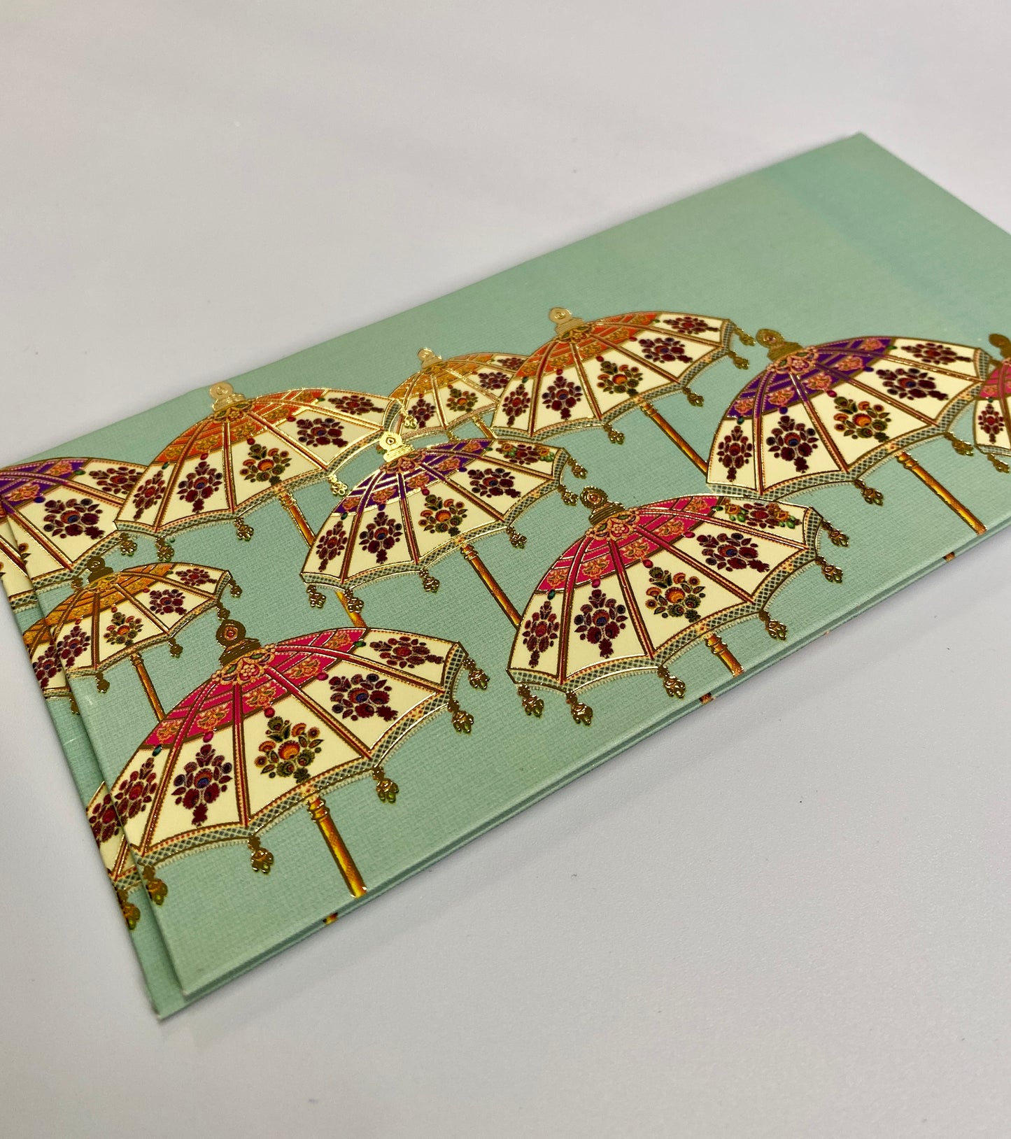 Festive Umbrella Paper Envelopes