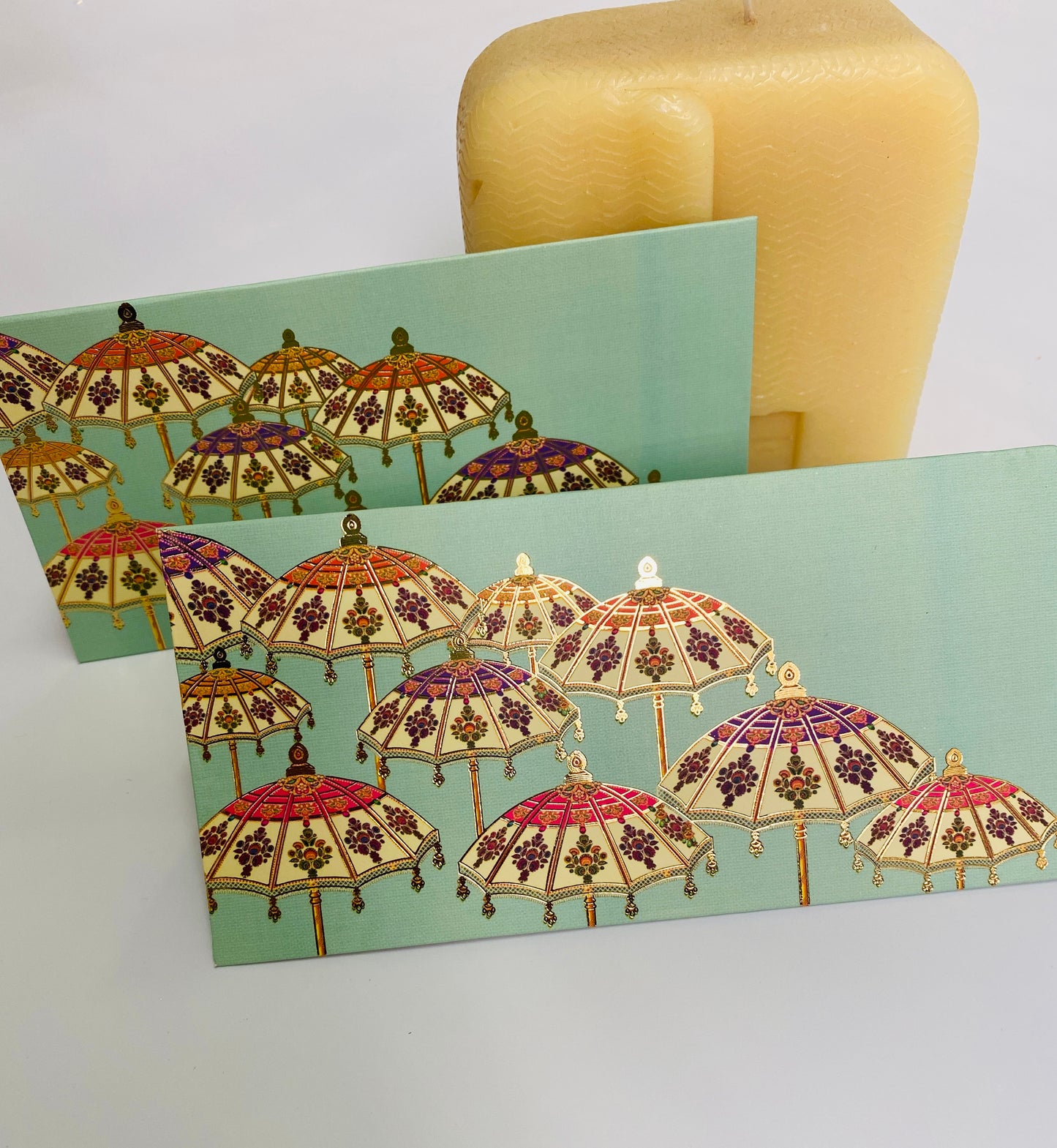 Festive Umbrella Paper Envelopes