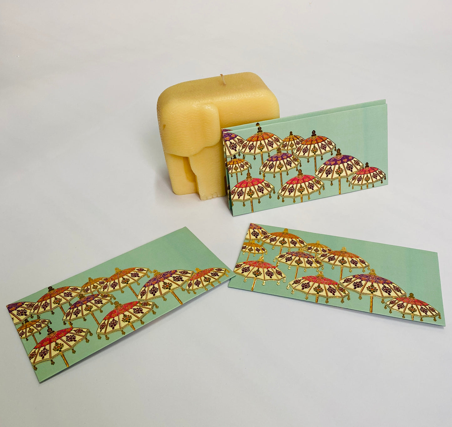 Festive Umbrella Paper Envelopes