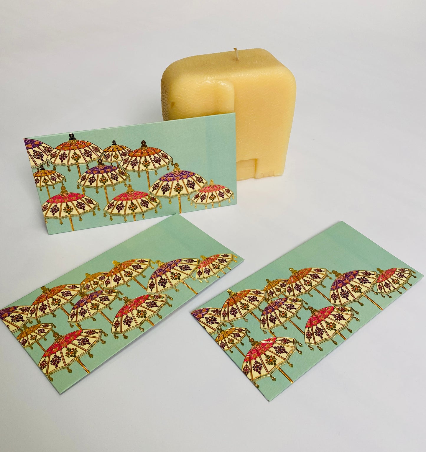 Festive Umbrella Paper Envelopes