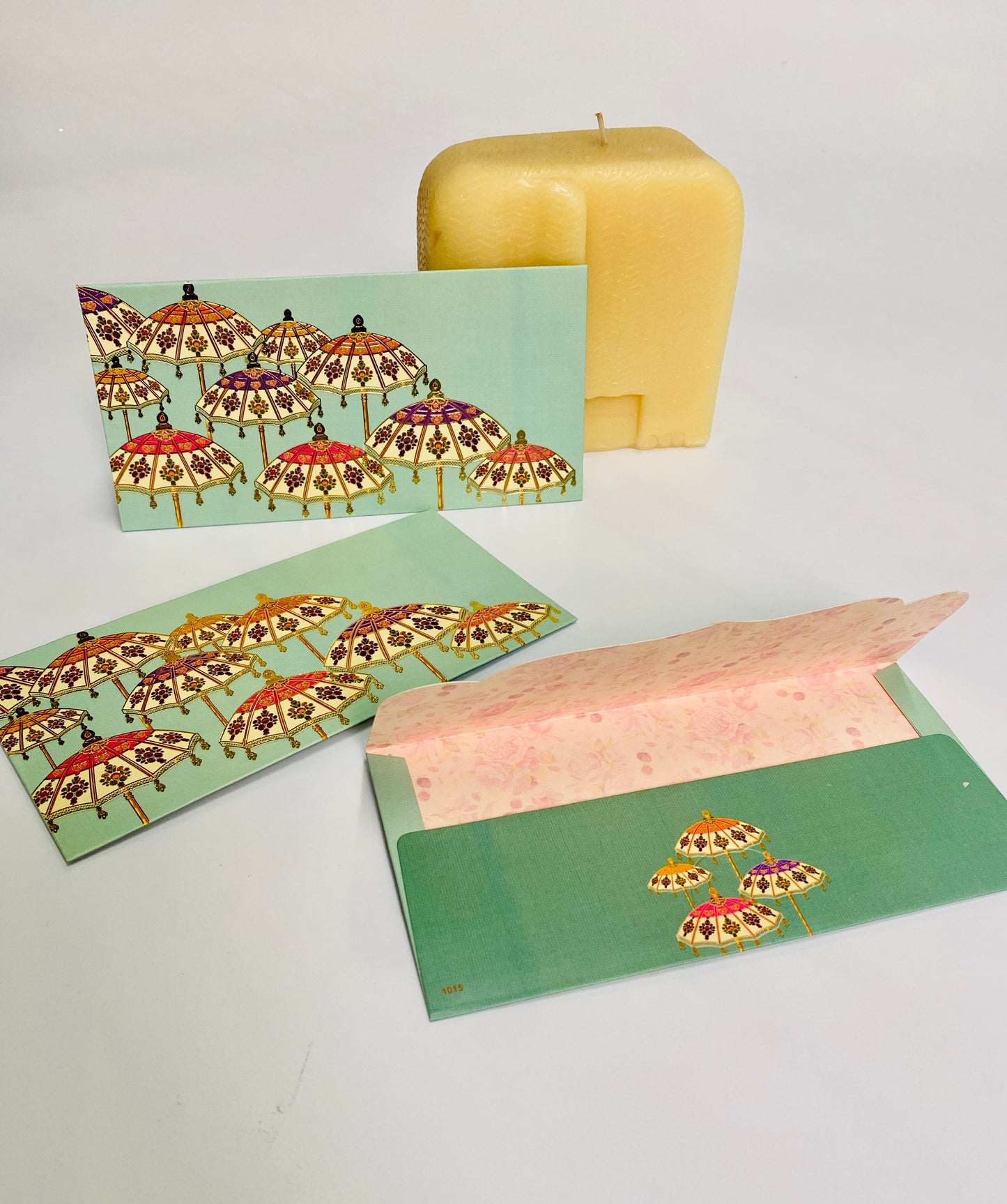 Festive Umbrella Paper Envelopes